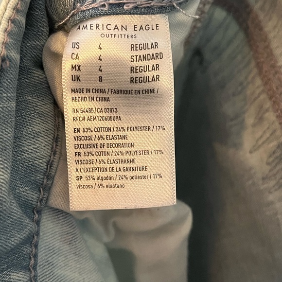 American Eagle Size 4 - 360 Next Level Stretch - Picture 4 of 4